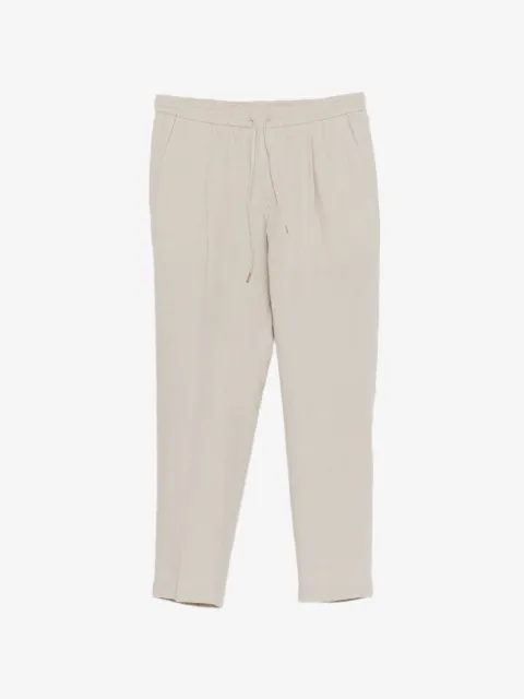 Briglia 1949 drawstring pleated trousers