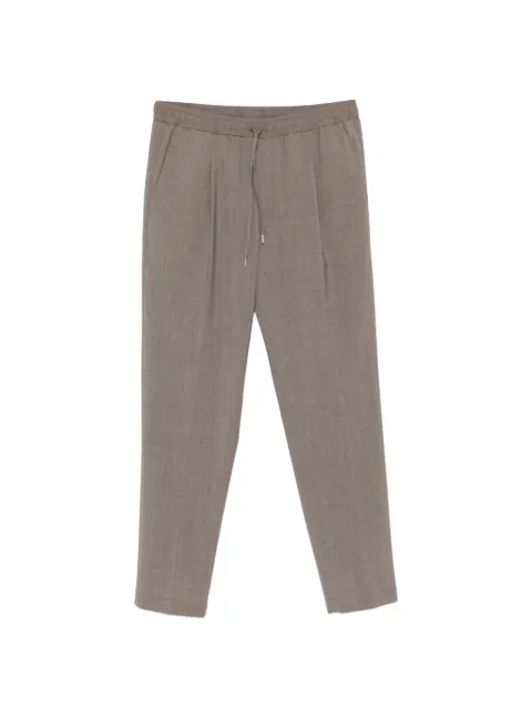 Briglia 1949 drawstring pleated trousers