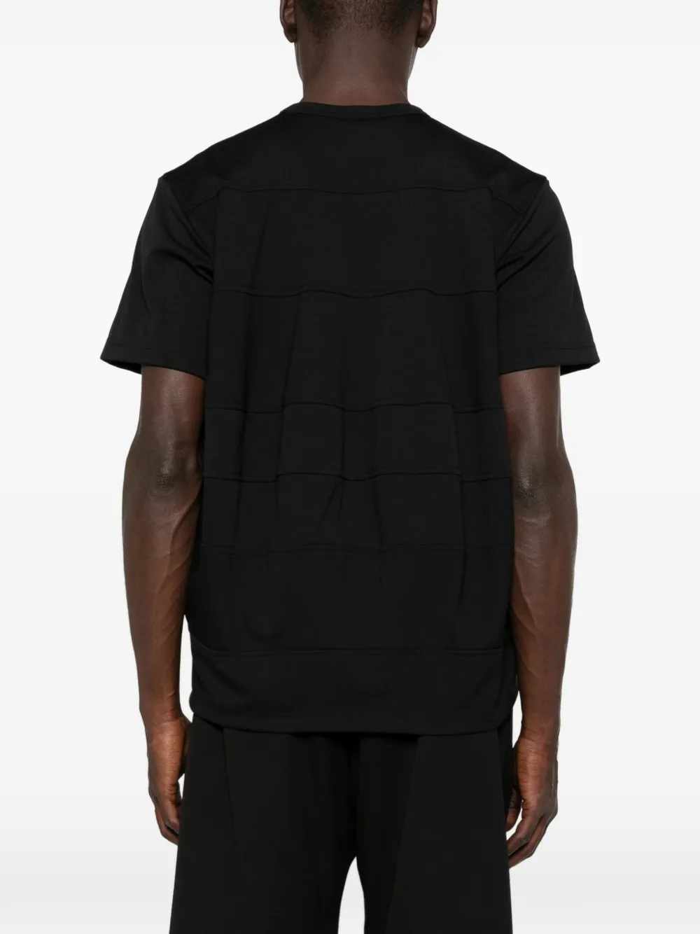 Comme des Garçons Homme Plus T-shirt met ronde hals Zwart