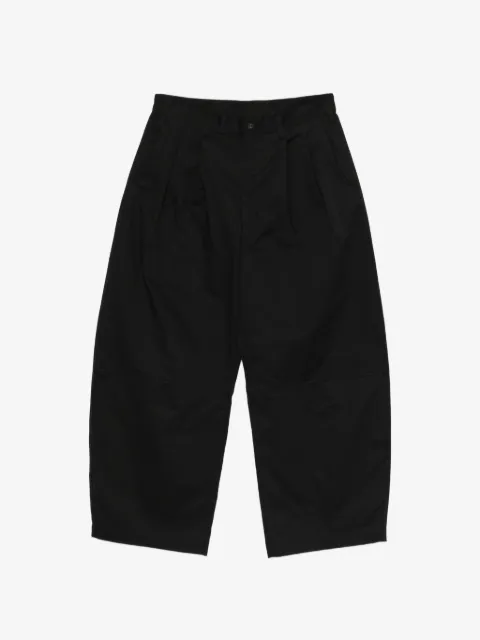 Comme des Garçons Homme pleated panelled trousers