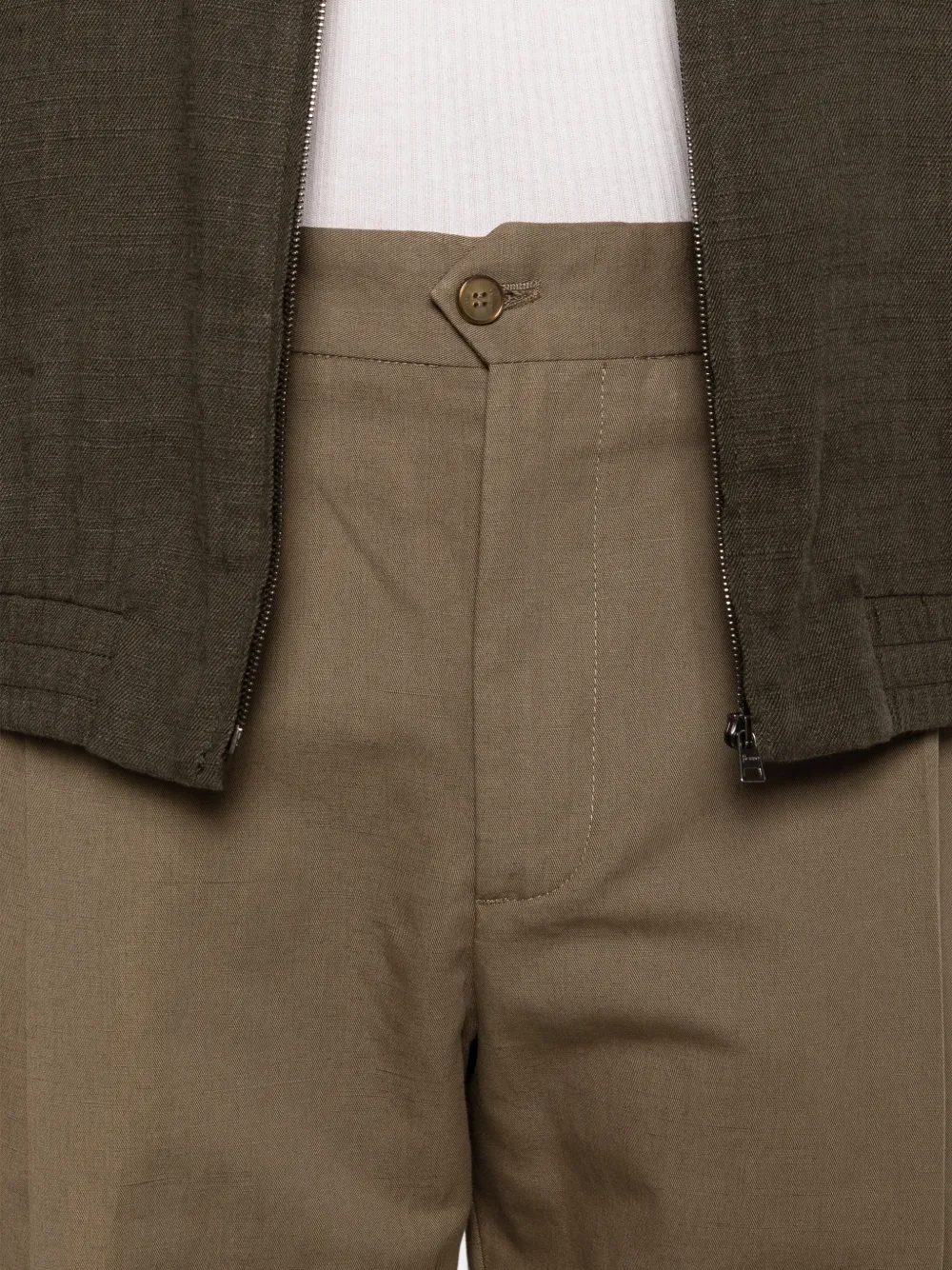 Elasticated Pleated Trousers