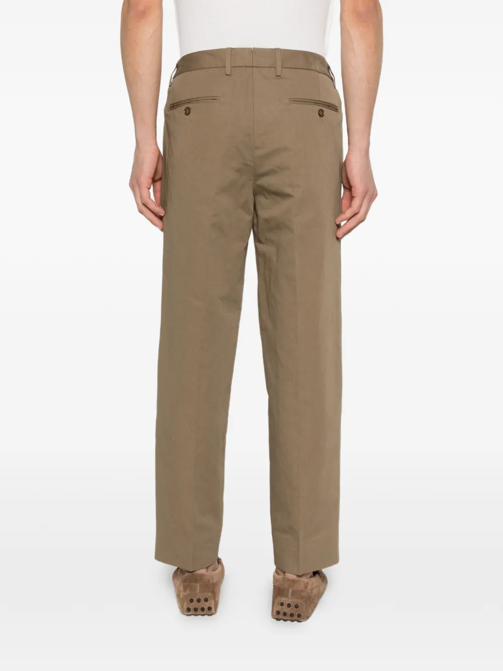 Elasticated Pleated Trousers