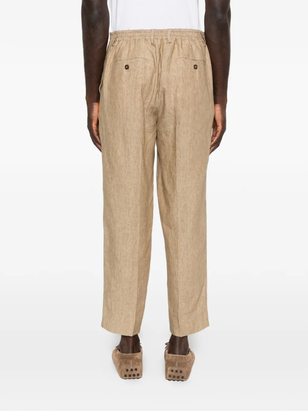 Briglia 1949 Covent broek met trekkoord Beige