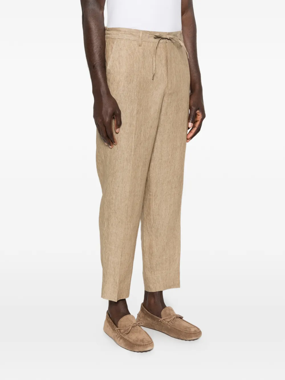 Briglia 1949 Covent broek met trekkoord Beige