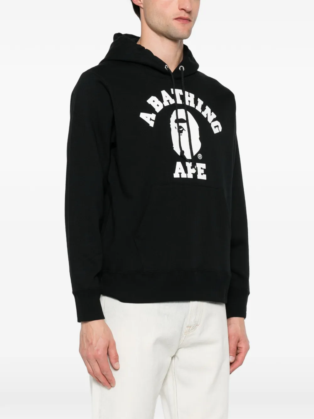 BAPE BLACK by *A BATHING APE Hoodie met logoprint Zwart