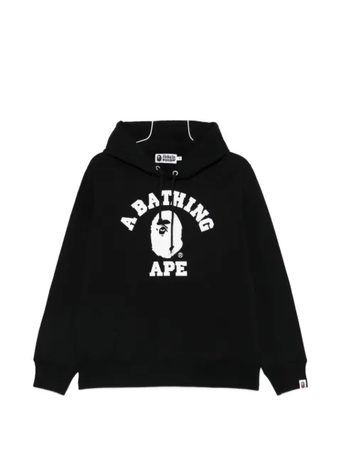 A BATHING APE® logo-print hoodie