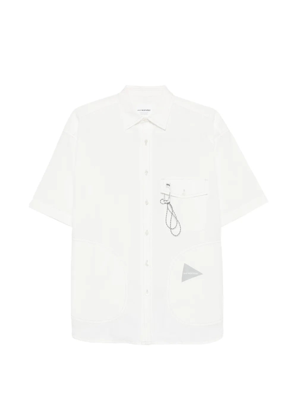 and Wander pocket shirt - Bianco