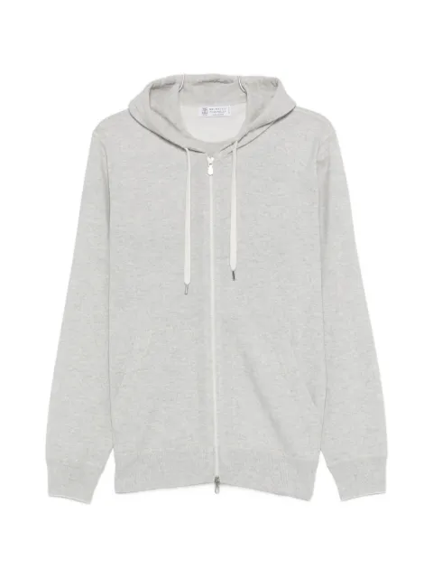 Brunello Cucinelli zip-up hoodie