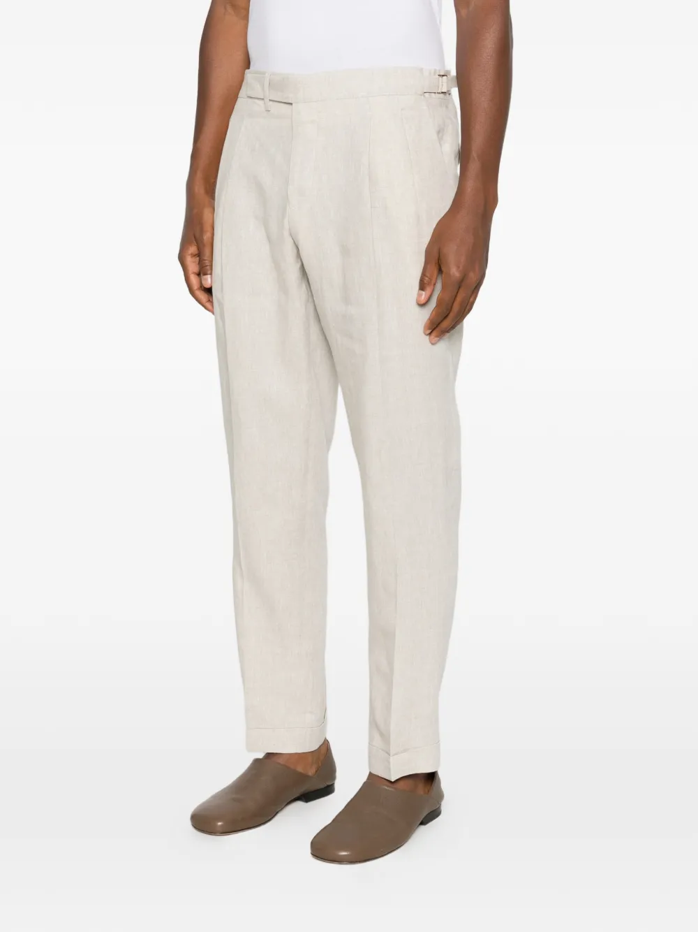 Briglia 1949 Quartieris broek met zijstreep Beige