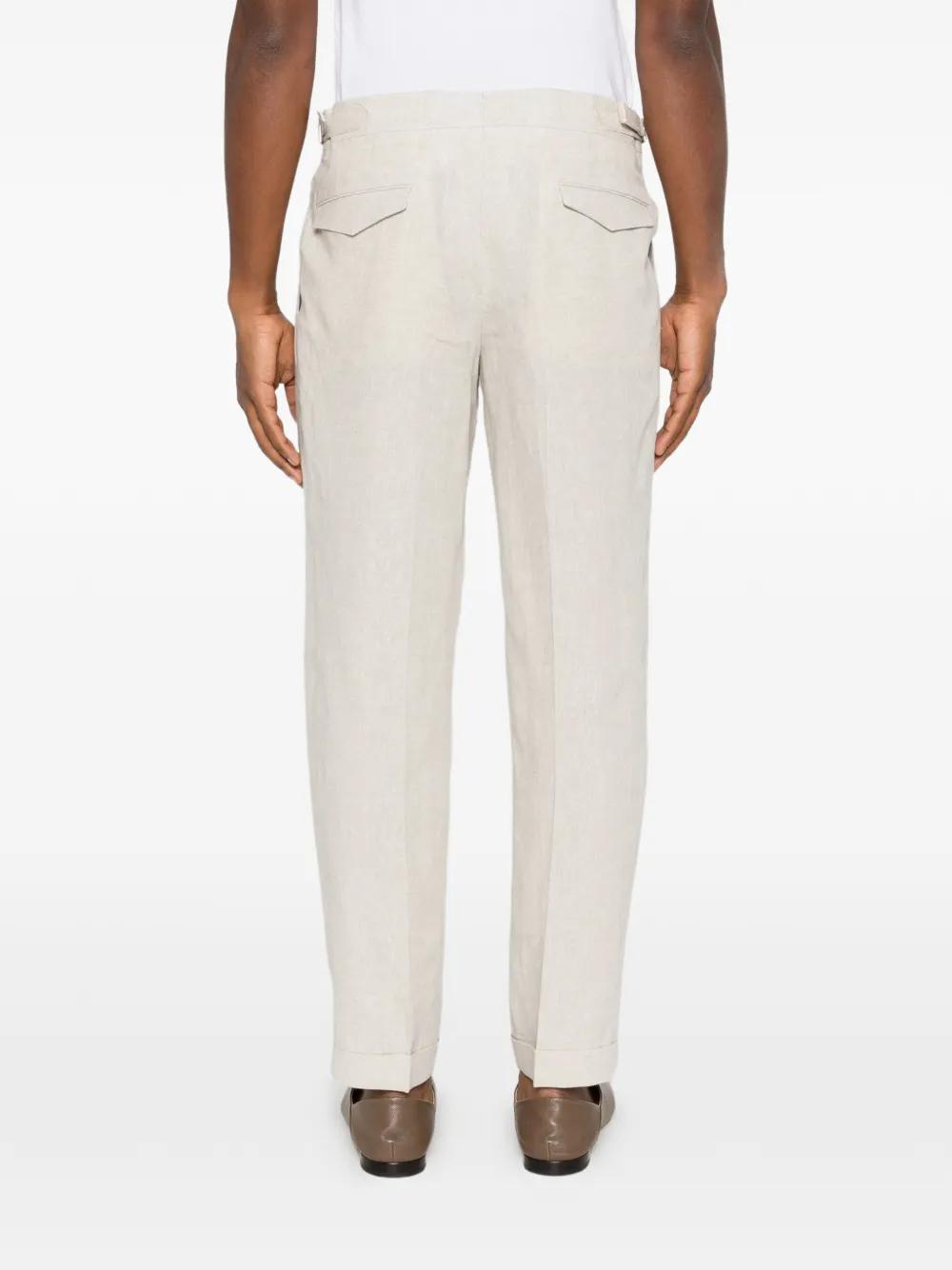 Briglia 1949 Quartieris broek met zijstreep Beige