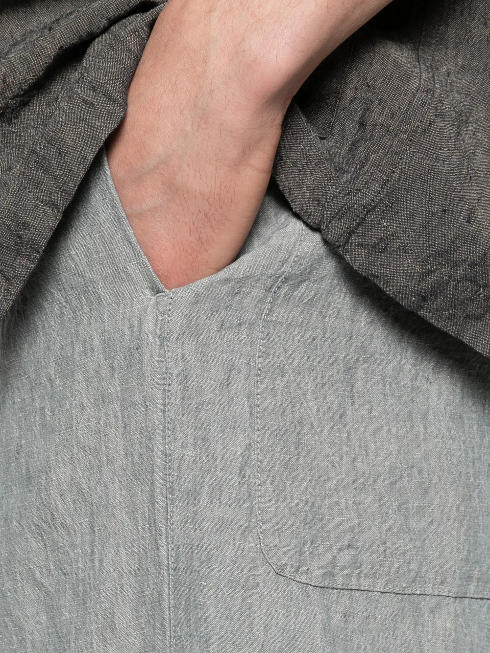 Barena Broek met knopen Blauw