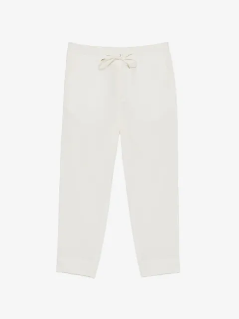 Briglia 1949 Pantaloni crop con coulisse