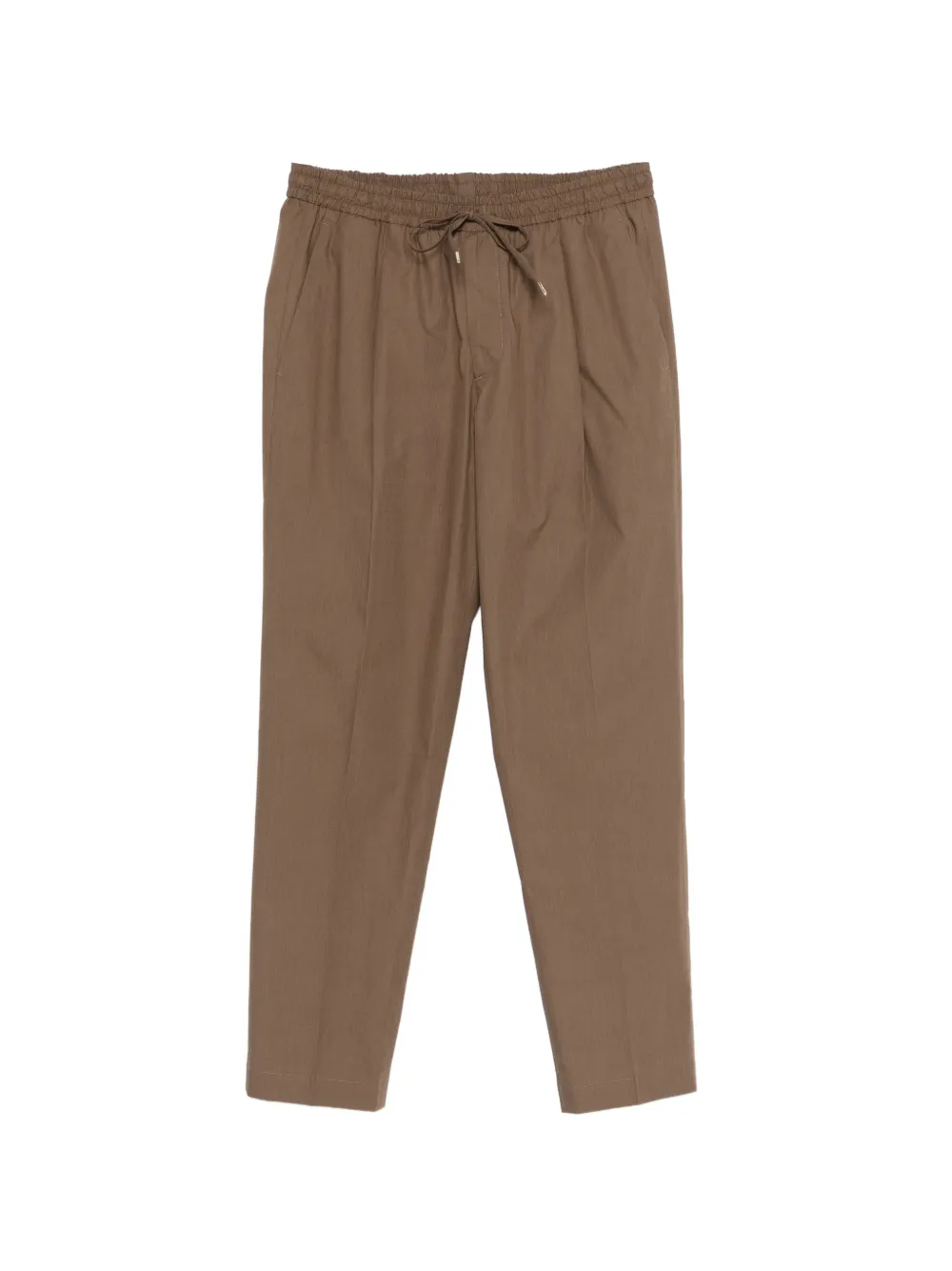 Briglia 1949 drawstring-waist pleated trousers - Marrone