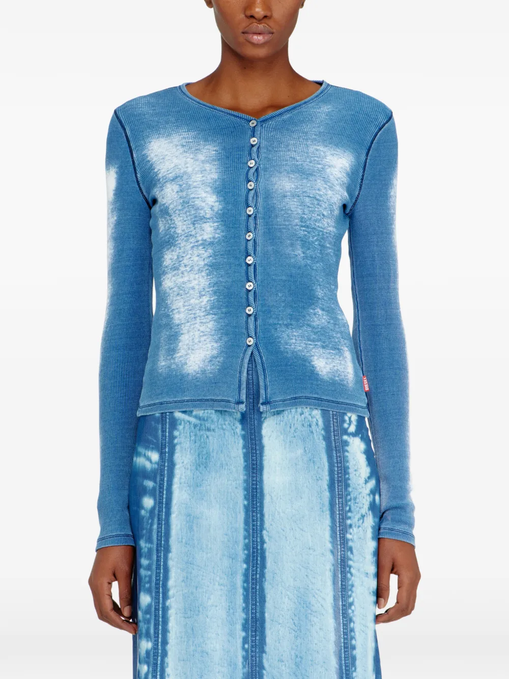  Diesel T-gabriel Cardigan - Blue 