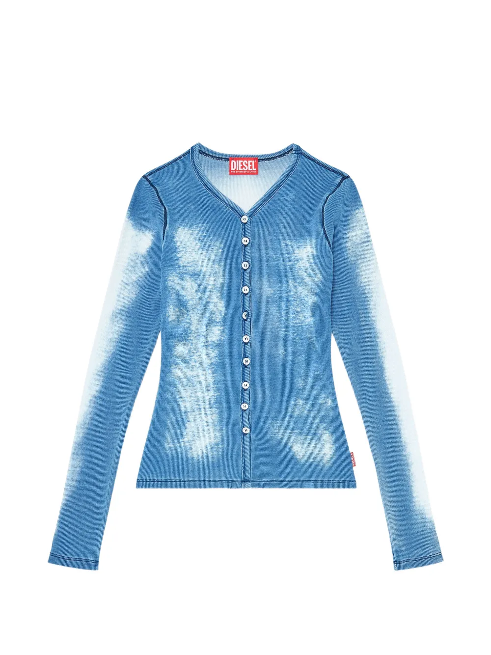 Diesel buttoned cardigan - Blu