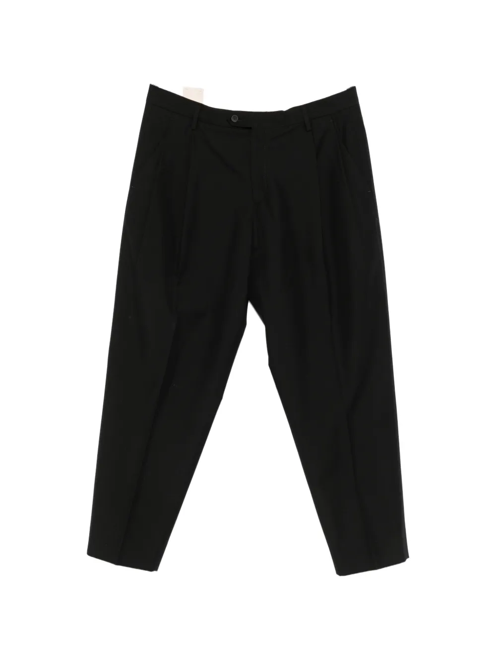 Briglia 1949 pleated pressed-crease trousers - Nero