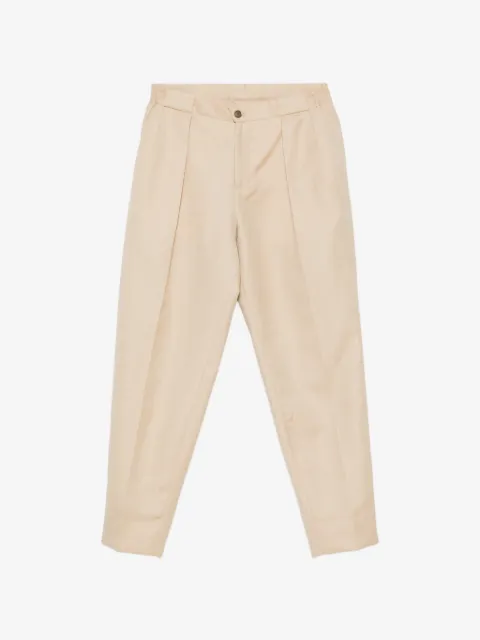 Briglia 1949 pleated pressed-crease trousers