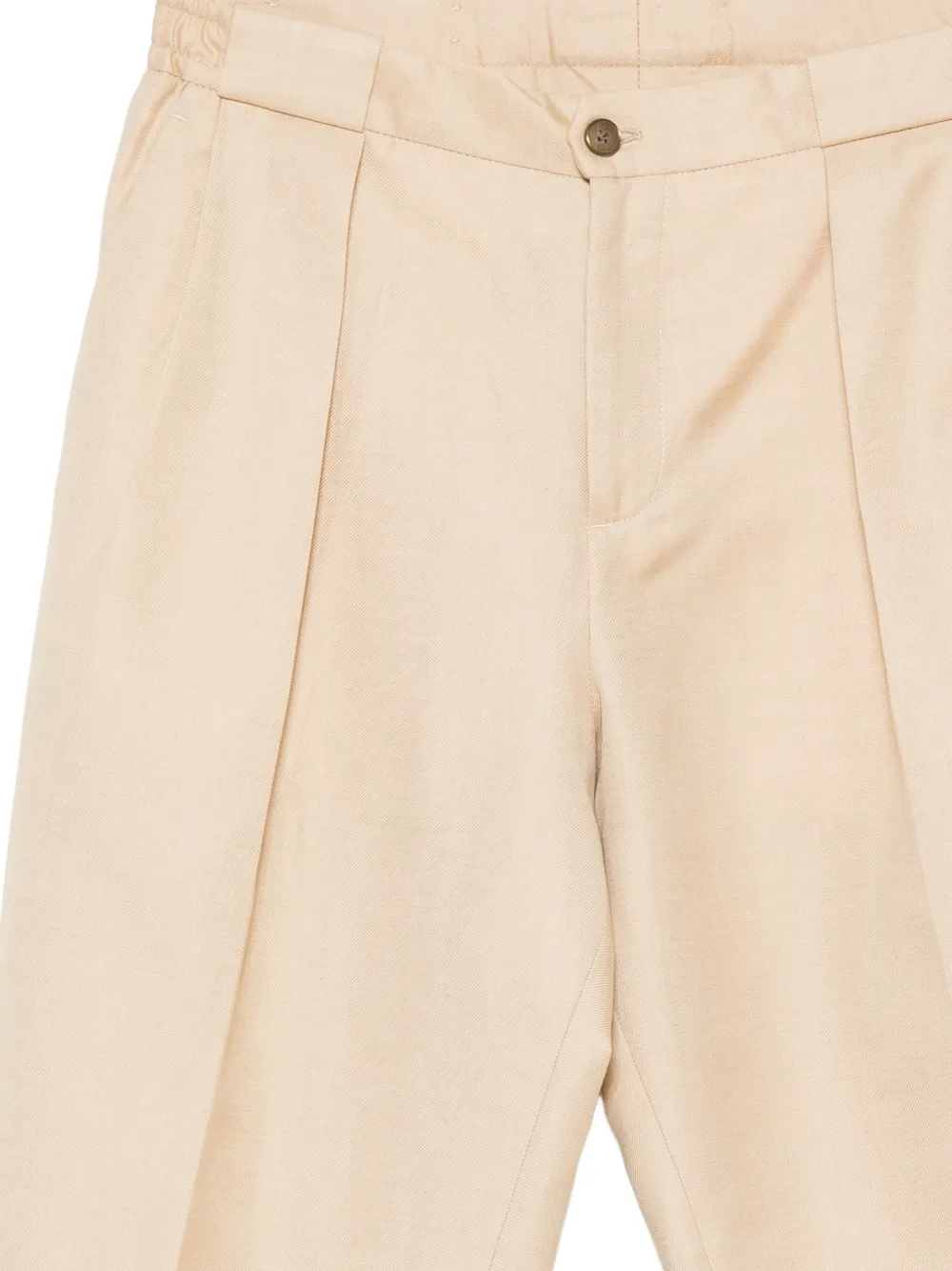 Briglia 1949 Cropped plooibroek Beige