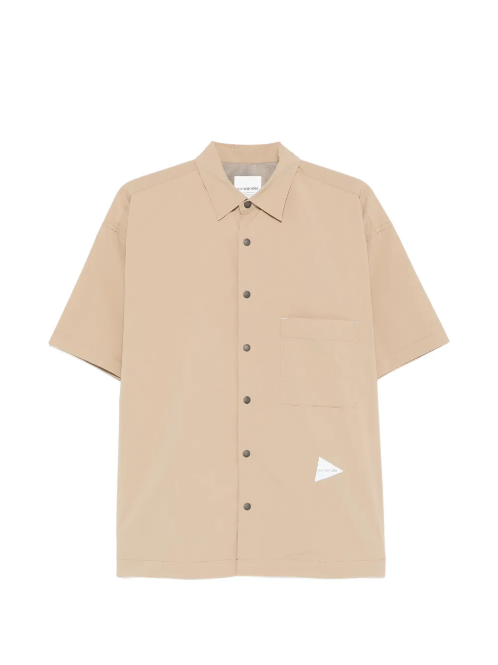 and Wander button pocket shirt - Toni neutri