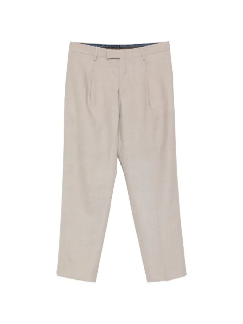 Greyed Albert pleated trousers