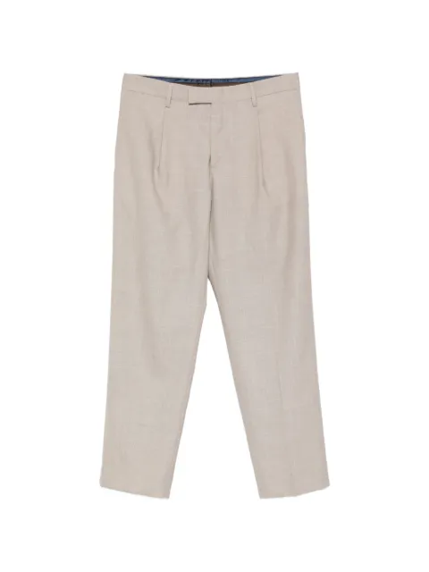 Greyed Albert pleated trousers