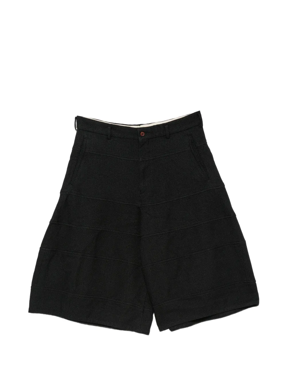 Comme des Garçons Homme Plus belt-loop shorts - Black