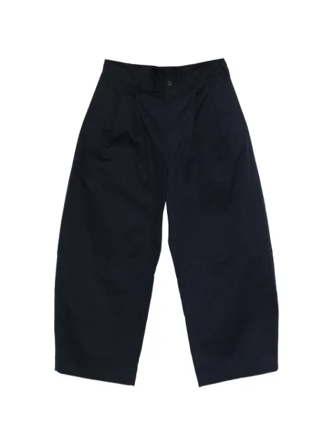 Comme des Garçons Homme pleated panelled trousers