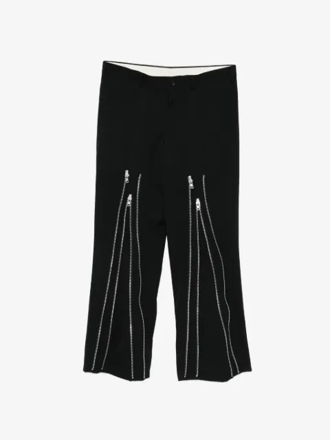 Comme des Garçons Homme Plus bukser med lynlåsdetalje