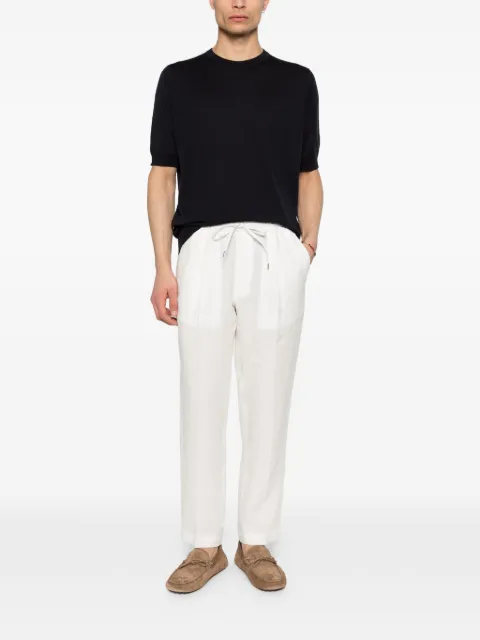 Briglia 1949 elasticated-waistband trousers