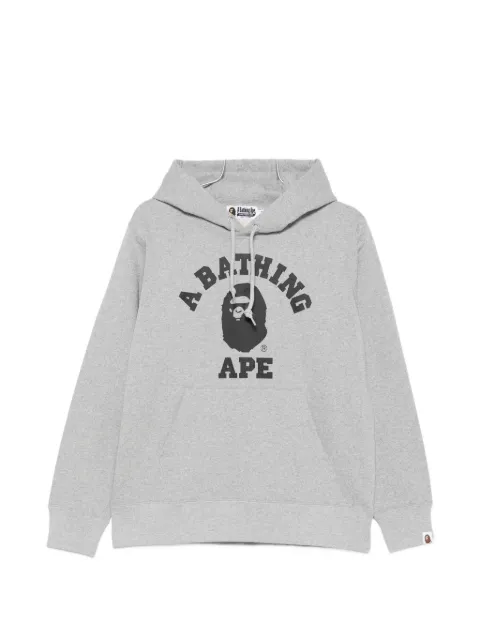 A BATHING APE® logo-print hoodie