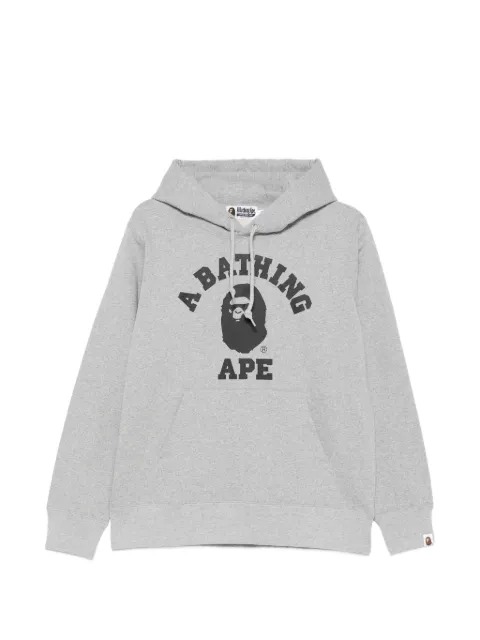 A BATHING APE® logo-print hoodie