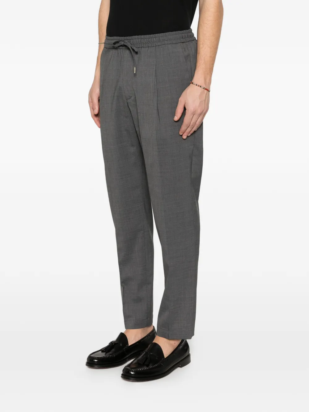 Briglia 1949 Wimbledons geplooide broek Grijs