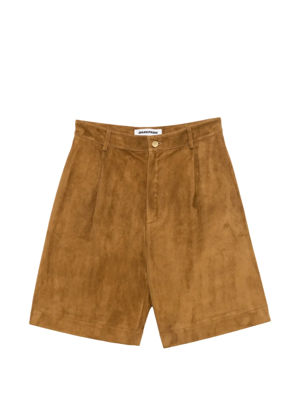 DARKPARK Shorts in pelle - Marrone
