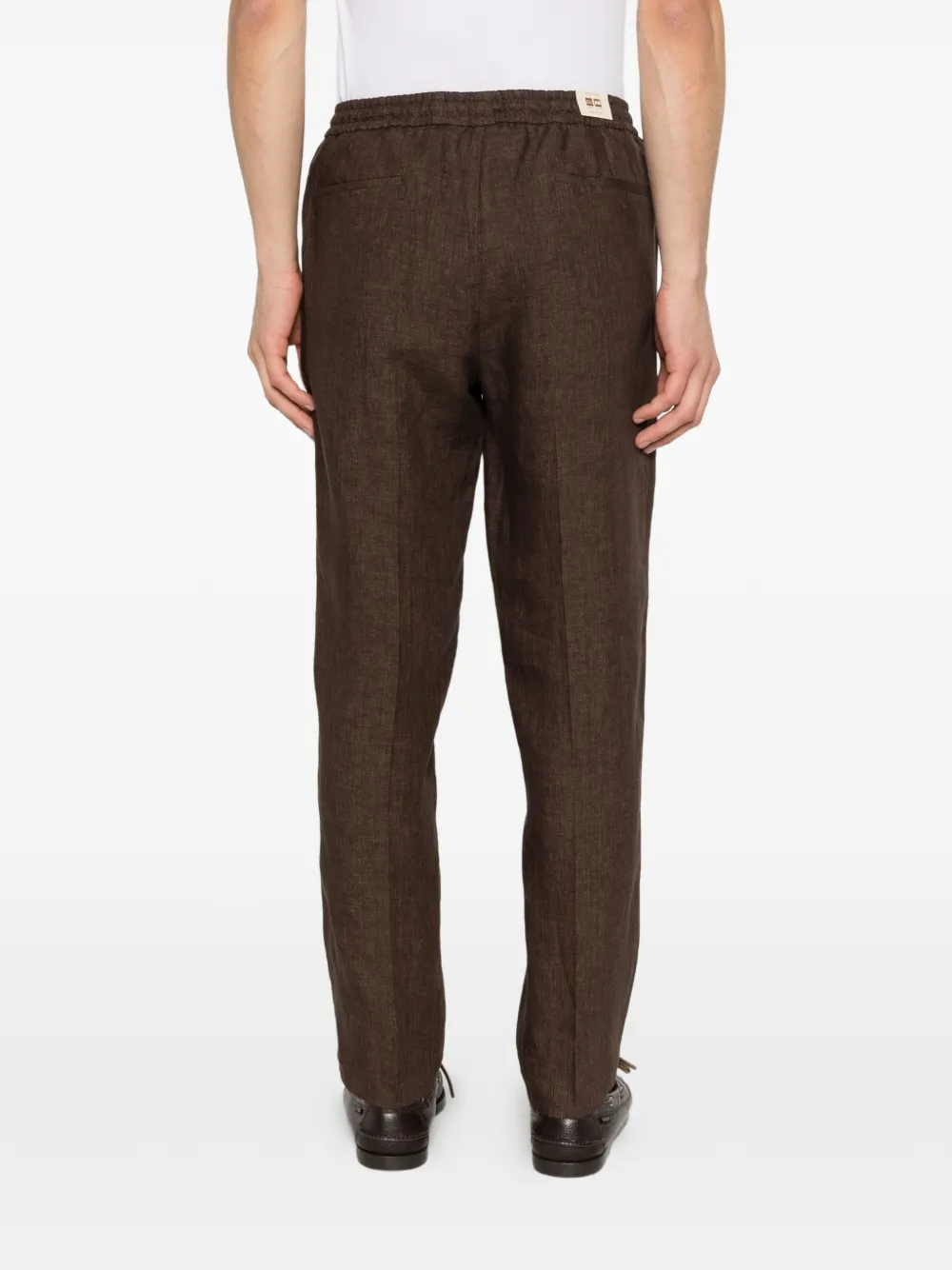 Briglia 1949 Wimbledons broek met trekkoord Bruin
