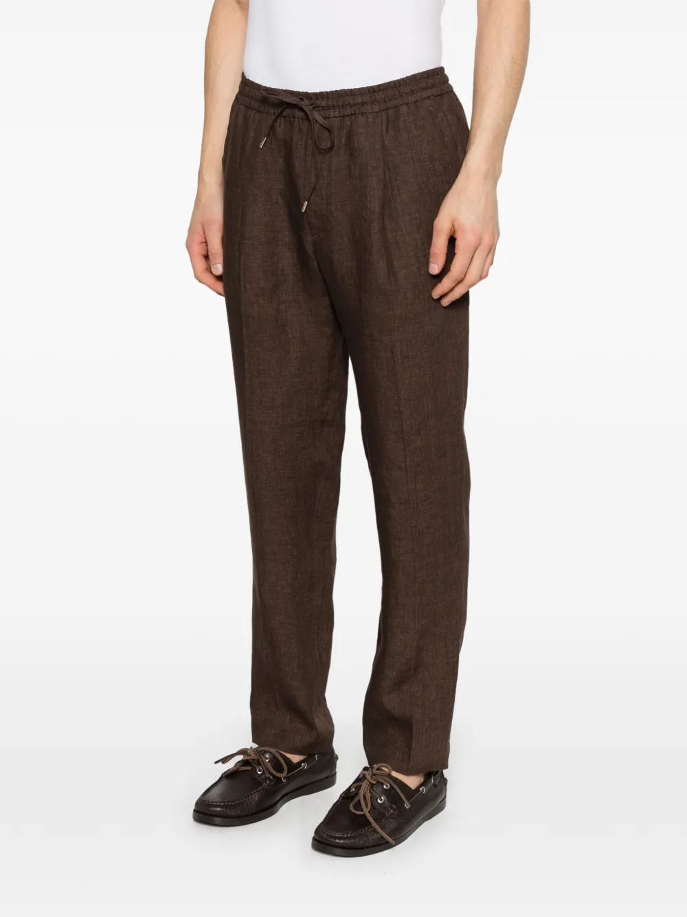 Briglia 1949 Wimbledons broek met trekkoord Bruin