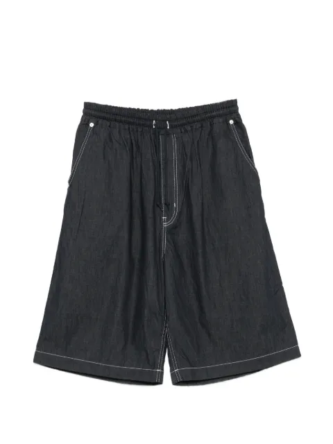 Comme des Garçons Homme contrast-stitch shorts