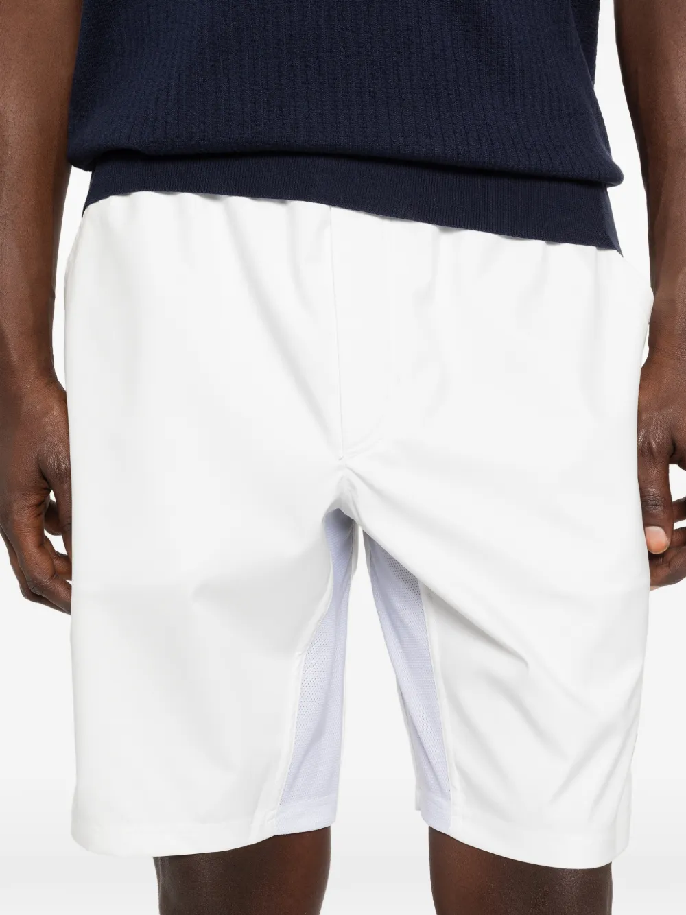 Brunello Cucinelli Shorts met logoprint Wit
