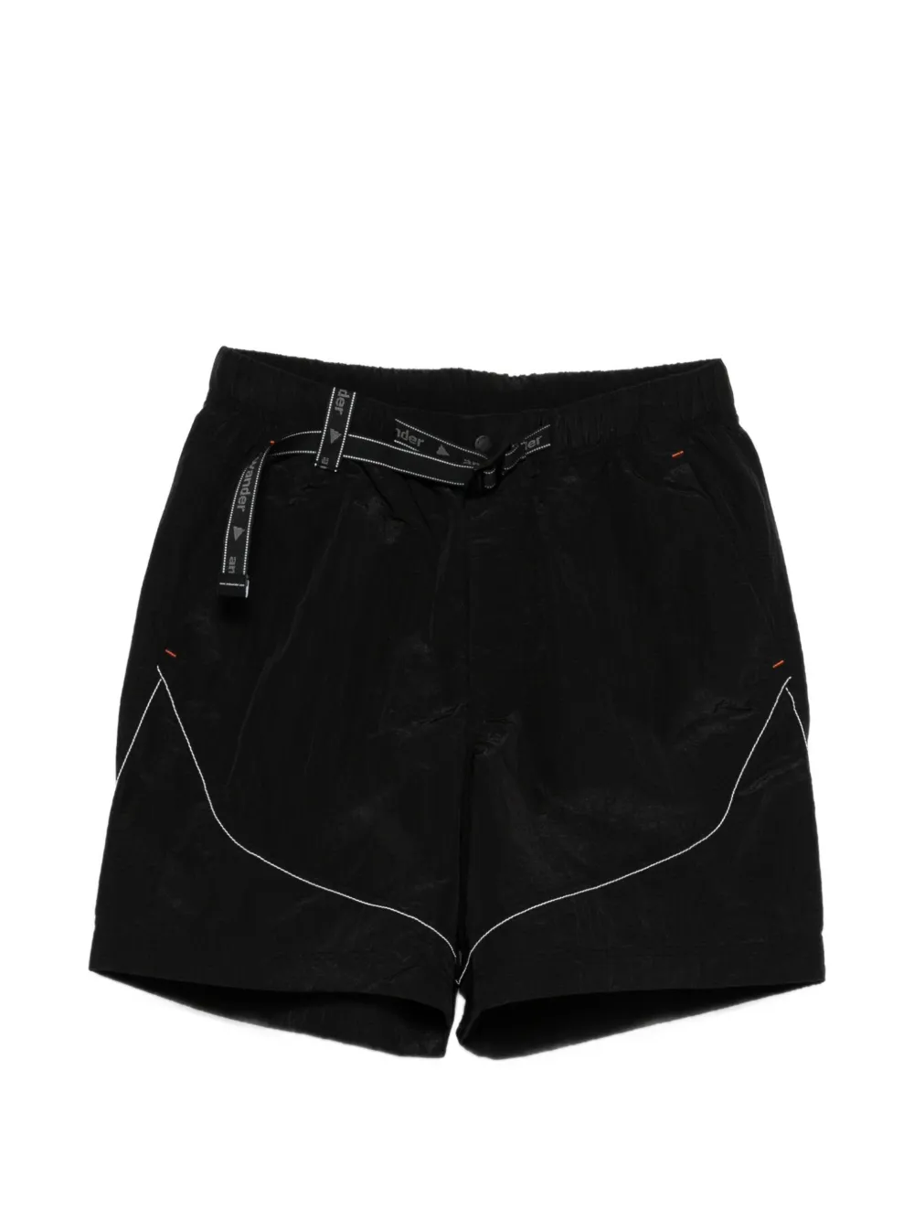 Roa x and Wander belt shorts - Nero