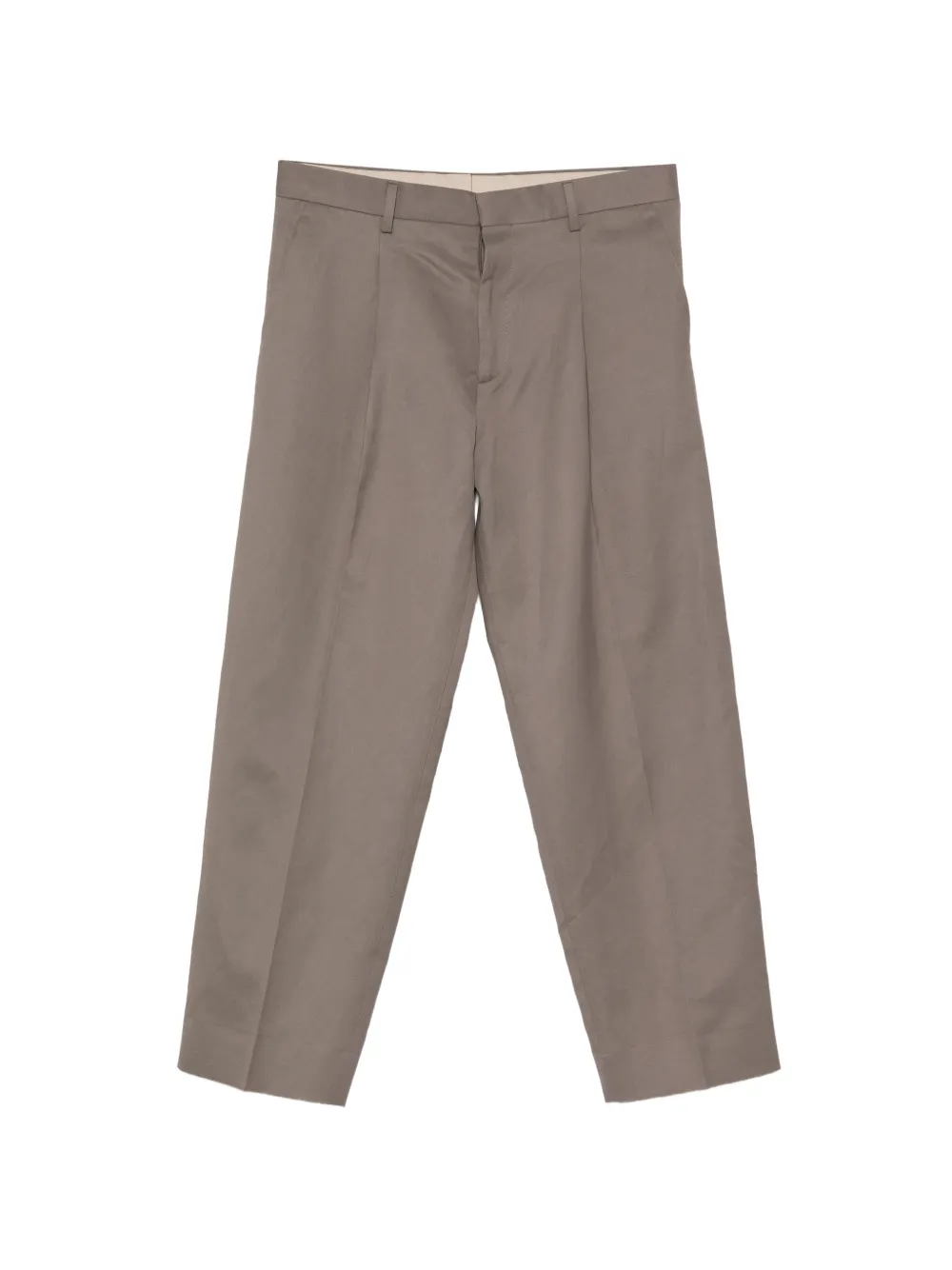 Costumein Vincent pleated straight-leg trousers - Toni neutri