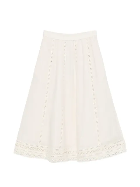 Weekend Max Mara lace-trim midi kirt