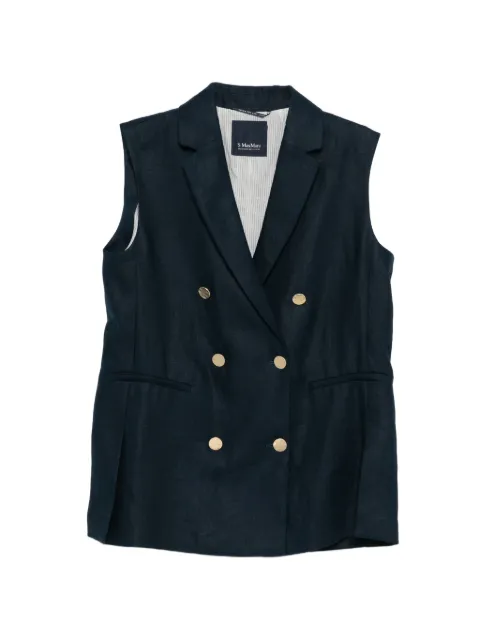 'S Max Mara Smmbird double-breasted gilet
