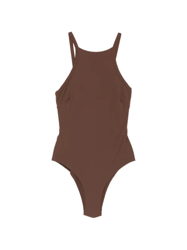 BLAZÉ Milano Millefleur Swimsuit in Brown