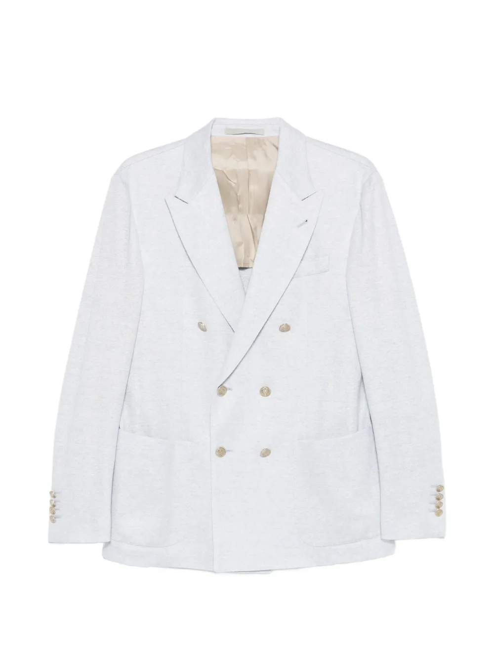 Eleventy double-breasted buttoned blazer - Blu