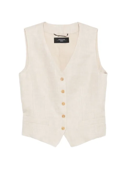 Weekend Max Mara Pace button V-neck gilet