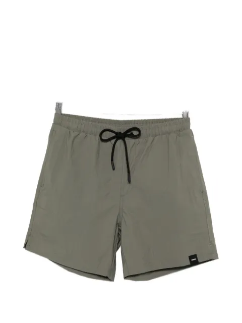 ASPESI drawstring-waist logo-patch swim shorts
