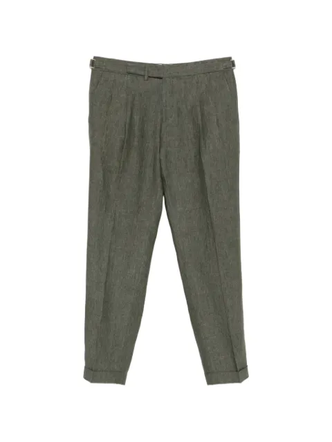 Briglia 1949 pleated side-adjuster trousers