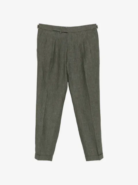 Briglia 1949 pleated side-adjuster trousers