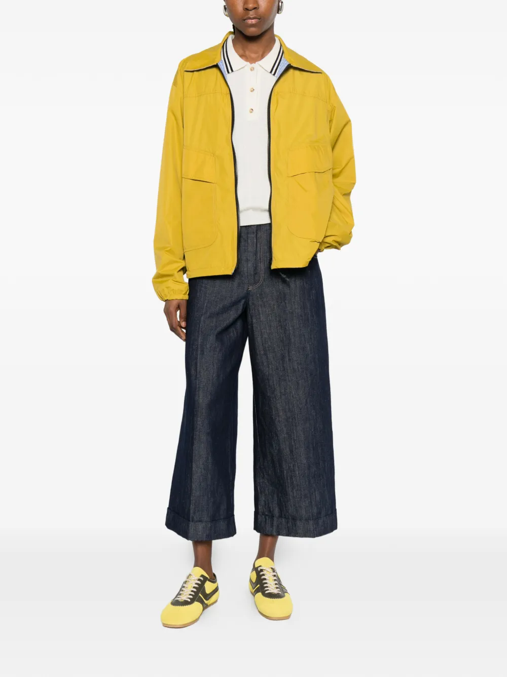  Gr10k Flap-pocket Jacket - Yellow 