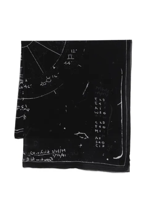 Rick Owens Pino Astro scarf