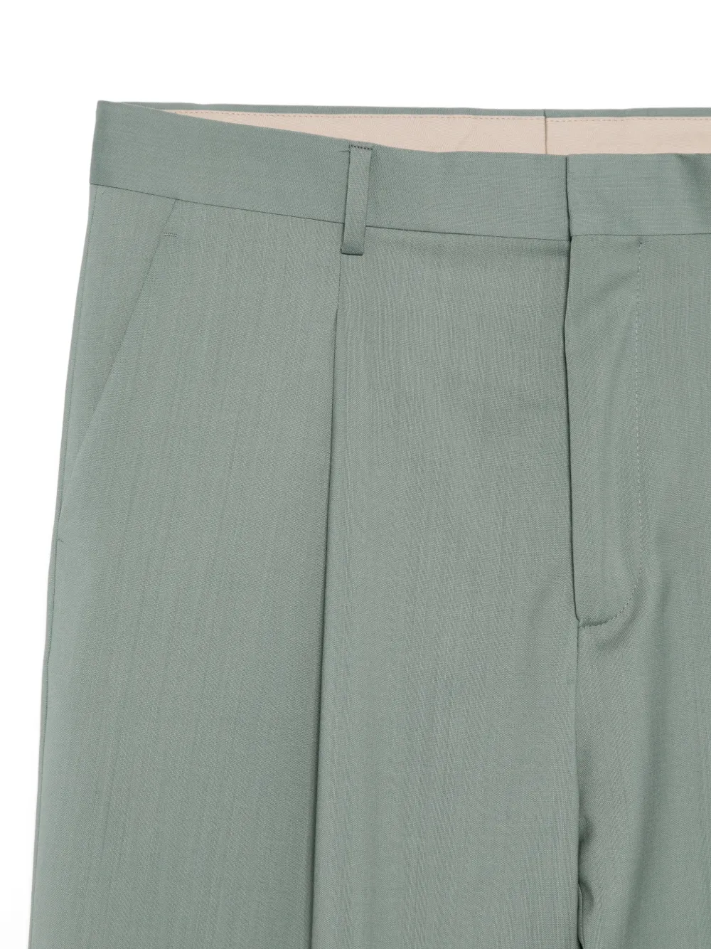 Costumein Vincent geplooide broek Groen